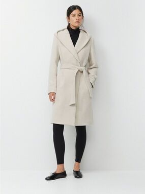 Aritzia The Emilie Coat - Soft Wool Cashmere
